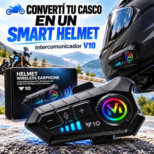🏍️ CONVERTÍ TU CASCO EN UN SMART HELMET