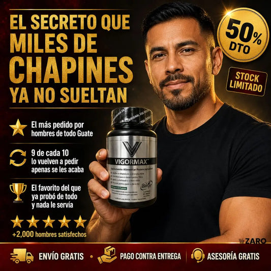 VIGORMAX🔥Potencia tu energía, vitalidad y rendimiento diario.