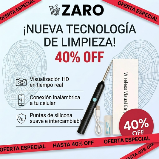 👂 Revisa y limpia tus oídos con cámara HD