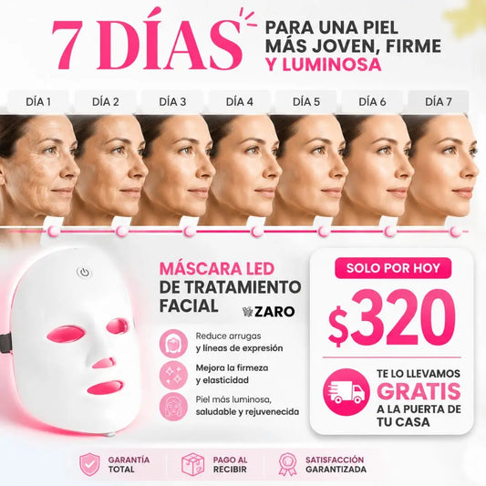 LumiMask7™ Cambia las imperfecciones de tu piel con FOTOTERAPIA✨