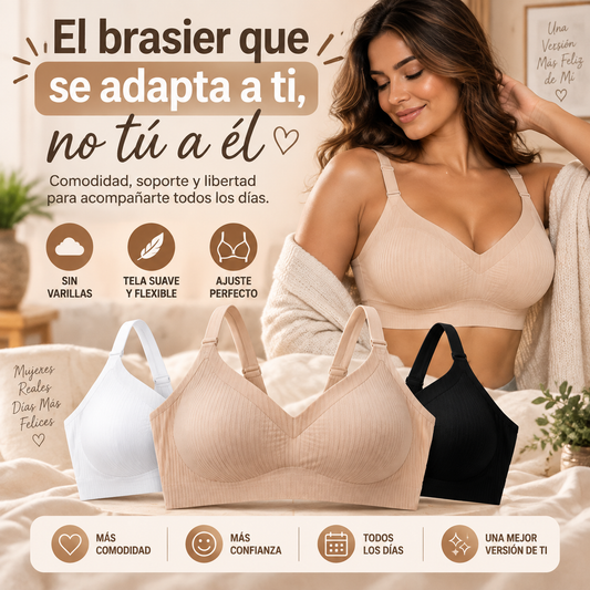 El brasier que se adapta a ti, no tú a él🧏‍♂️