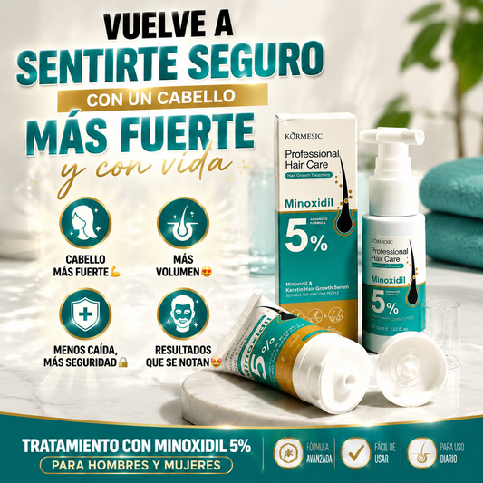 VUELVE A SENTIRTE SEGURO CON UN CABELLO MÁS FUERTE Y CON VIDA ✨